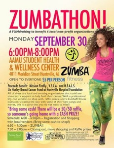 Zumbathon flier